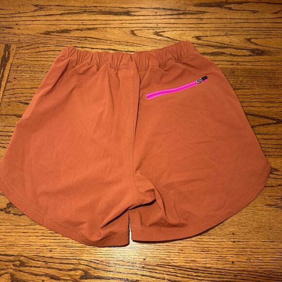 Topo Designs River Shorts Womens Small High Waisted Hiking Outdoor Nylon Brown - Picture 3 of 8